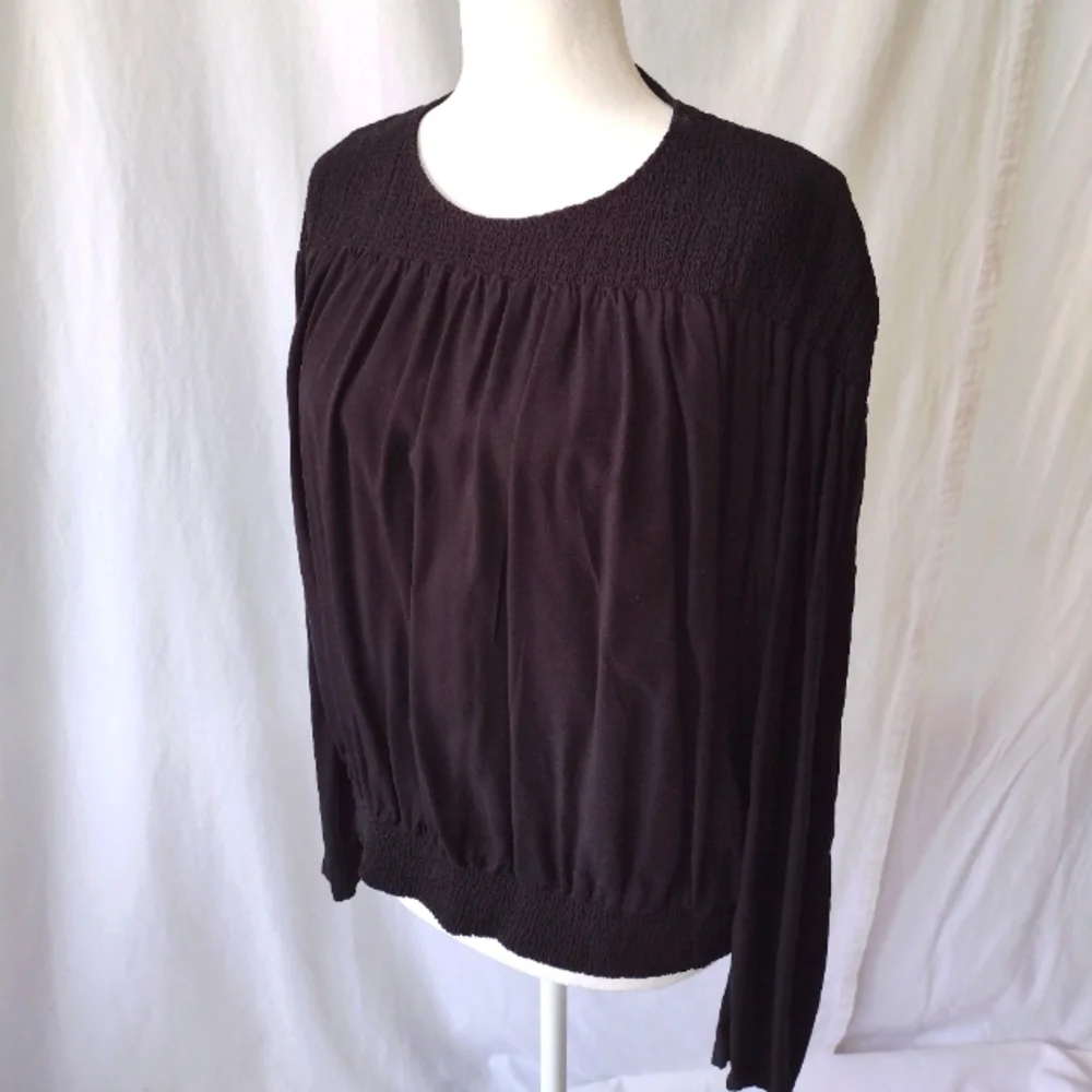 Uniqlo Peasant Top Size Large - Picture 1 of 4
